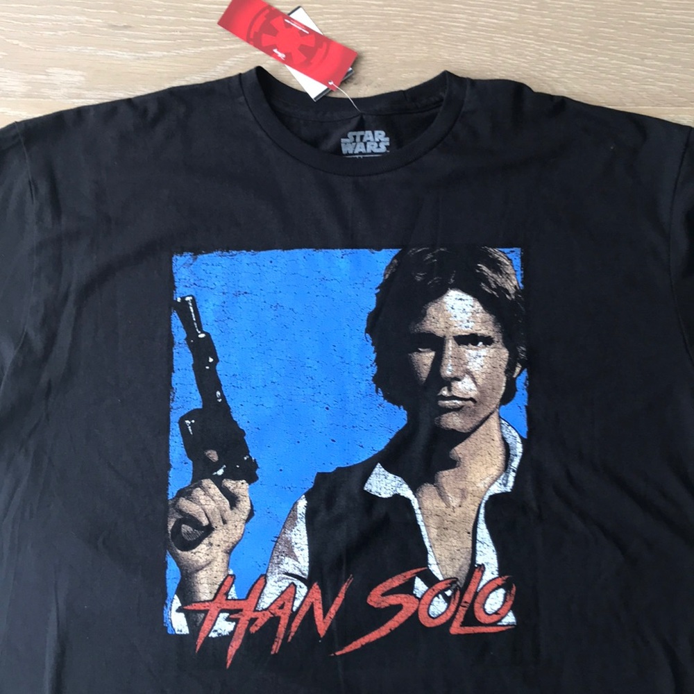 *SOLD* STAR WARS Han Solo Tee Shirt - Men’s Sz 2XL
